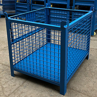 品質  5*5 Mesh Galvanized Mild Steel Q235 Stacking Stillage 工場