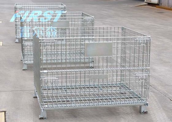 倉庫800KGS容量の両面の金網のボックス パレット