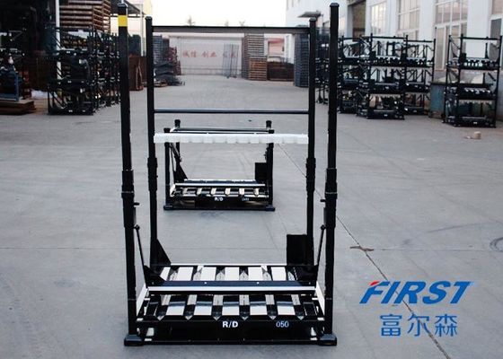 金属パレット箱を積み重ねる4つの層
