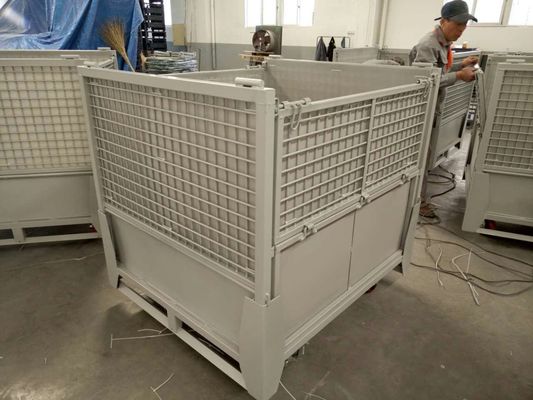 スーパーマーケット50*50mmの網0.6mmワイヤー金属の貯蔵のおり