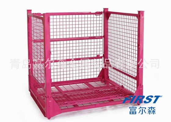 ISO RALは110kgに4つの層の積み重ね可能な鋼線のおり電流を通した
